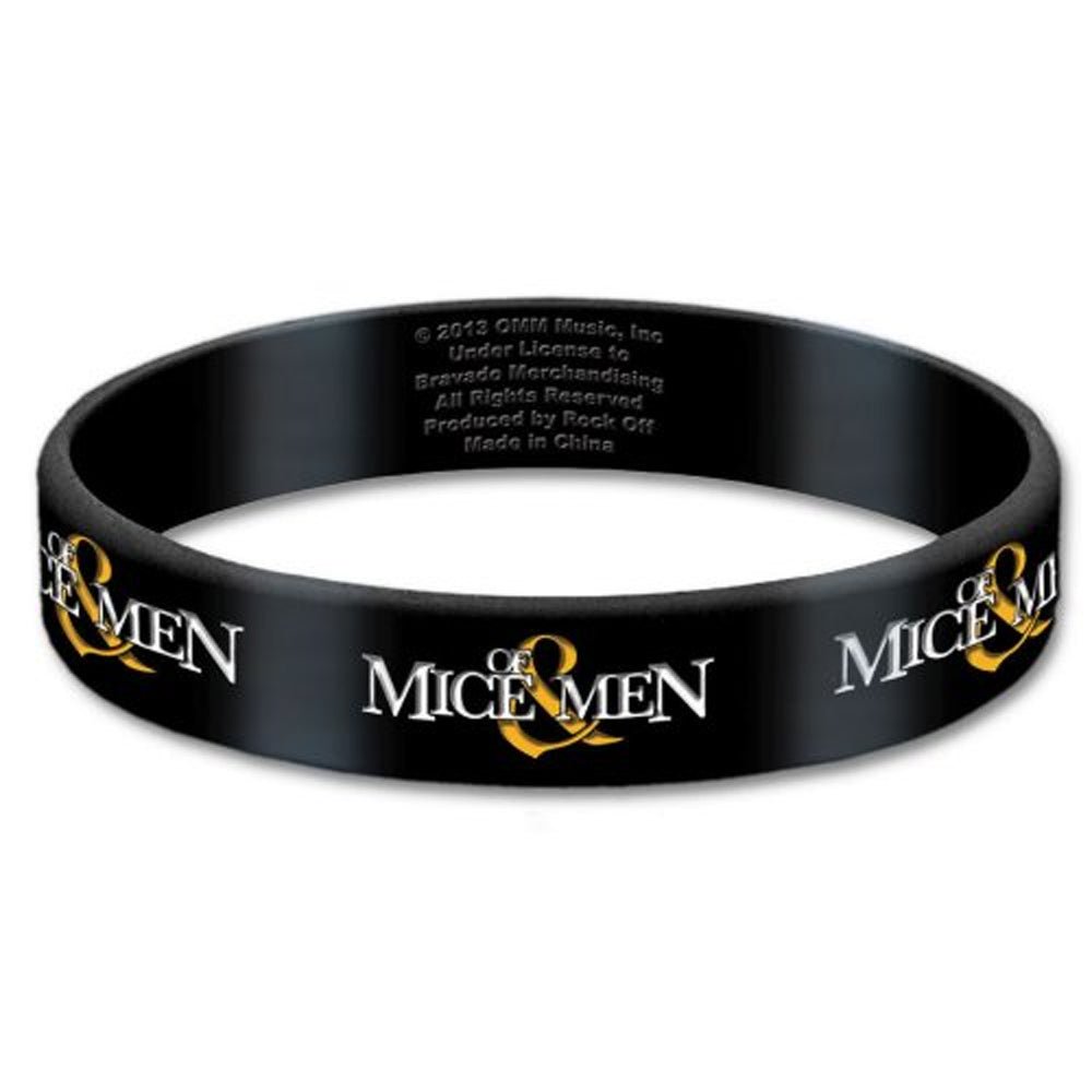 OF MICE & MEN オブマイスアンドメン - LOGO / リストバンド - PGS